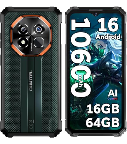 Amazon.com: OUKITEL WP32 Rugged Smartphone Unlocked - 12GB+128GB